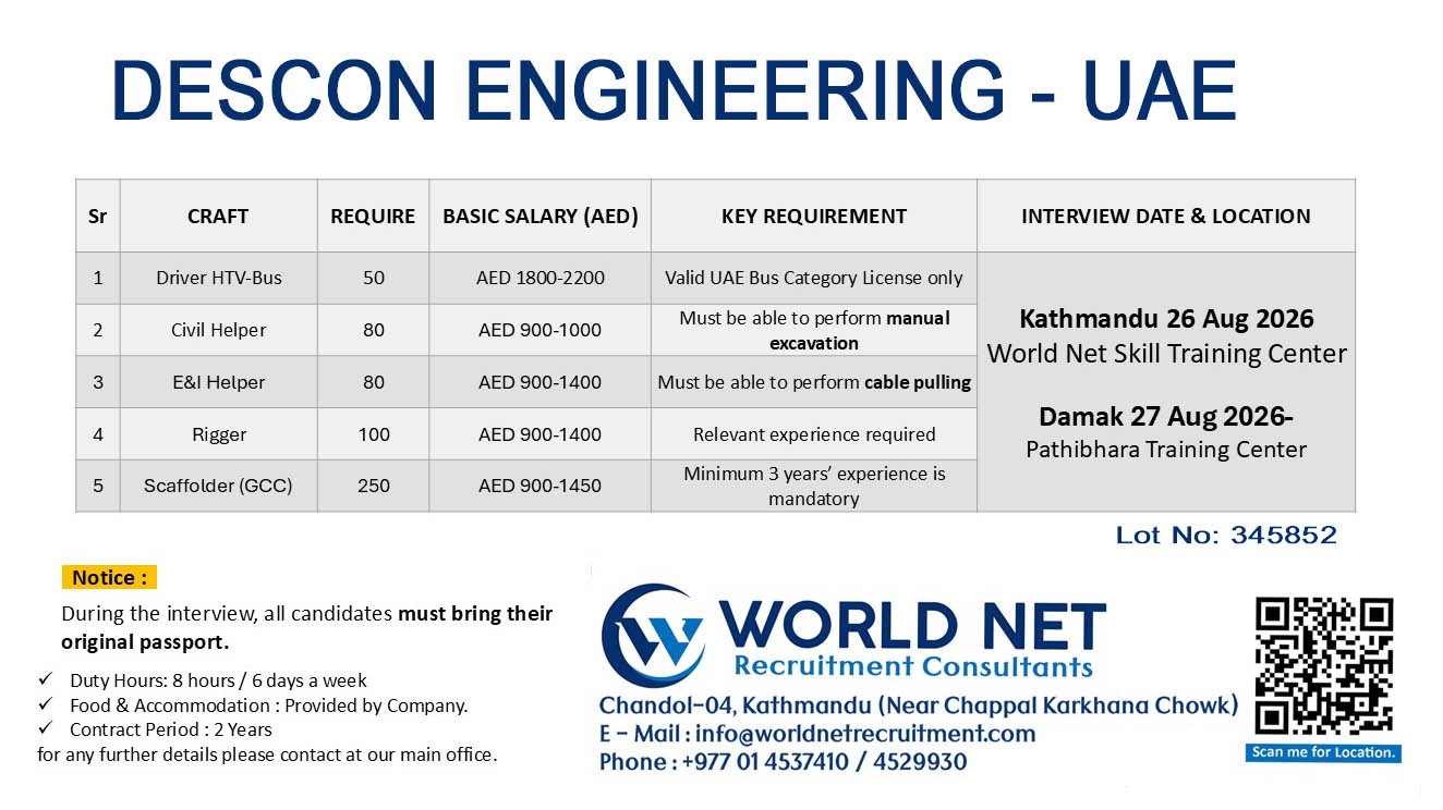 DESCON ENGINEERING - UAE
